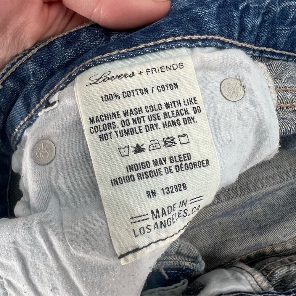 Lovers + Friends Blue Distressed Jeans - Picture 5 of 13